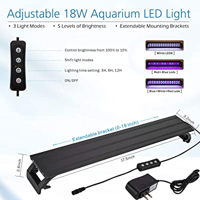 Hygger Horizon 8 Gallon LED Glass Aquarium Kit