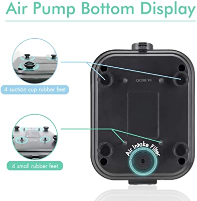 Hygger Quiet High Output Aquarium Air Pump