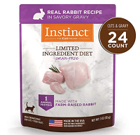 Instinct Limited Ingredient Diet Grain-Free Cuts & Gravy Real Rabbit Recipe