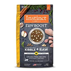 Instinct Raw Boost Grain-Free Recipe with Real Chicken & Freeze-Dried Raw Coated Pieces Dry Cat Food