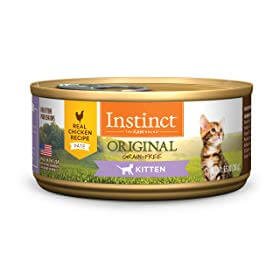 Instinct Kitten Grain-Free Pate Real Chicken Recipe Natural Wet Canned Cat Food