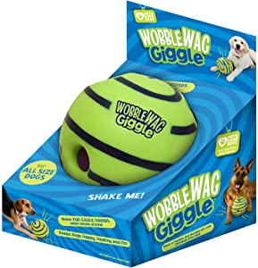 As Seen on TV Wobble Wag Giggle Ball Dog Toy