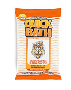 International Veterinary Sciences IVS Quick Bath Cat Towelettes