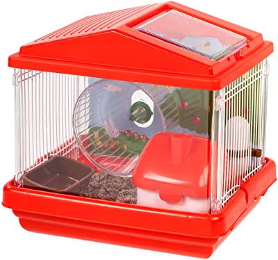 Iris Plastic and Wire Medium Hamster Cage