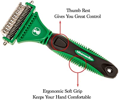 K9konnection Double Sided Dematting Dog & Cat Comb