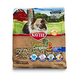Kaytee Timothy Complete Plus Fruits & Veggies Guinea Pig Food