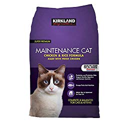 EVAXO Kirkland Signature Chicken and Rice Cat Food