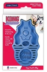 KONG Dog ZoomGroom Multi-Use Brush