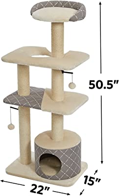 MidWest Homes for Pets Cat Tree | Tower Cat Furniture