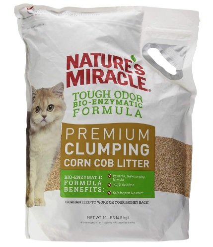 Nature's Miracle Premium Scented Clumping Corn Cat Litter