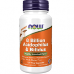 NOW Supplements, 8 Billion Acidophilus & Bifidus 120 Veg Capsules