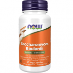 NOW Supplements, Saccharomyces Boulardii,Probiotic 5 Billion CFU, 60 Veg Capsules
