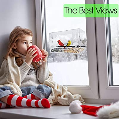 Nature Gear XL Window Bird Feeder
