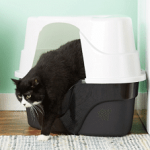 Nature's Miracle Just For Cats Advanced Hooded Corner Cat Litter Box