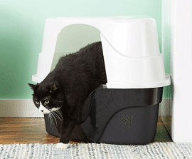 Nature's Miracle Just For Cats Advanced Hooded Corner Cat Litter Box
