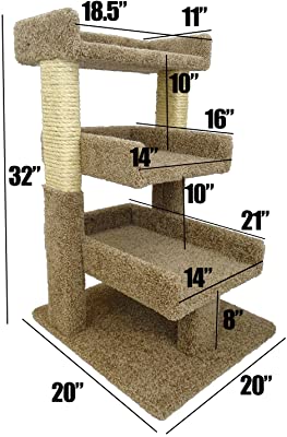 New Cat Condos Premier Triple Cat Perch