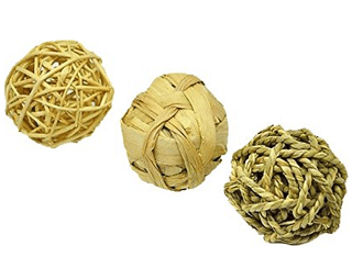 Niteangel Small Animal Trio of Fun Balls Activity Toy