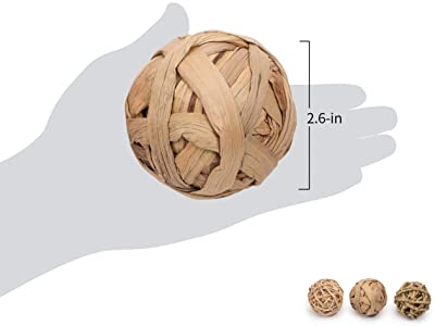 Niteangel Small Animal Trio of Fun Balls Activity Toy