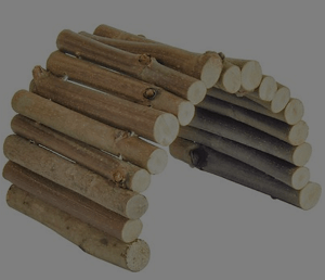 Niteangel Wooden Ladder Small Animal Bridge