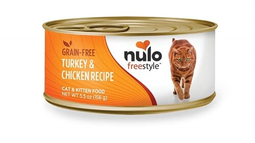 Nulo Freestyle Turkey & Chicken Recipe Grain-Free Canned Cat & Kitten Food