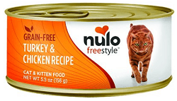 Nulo Freestyle Turkey & Chicken Recipe Grain-Free Canned Cat & Kitten Food