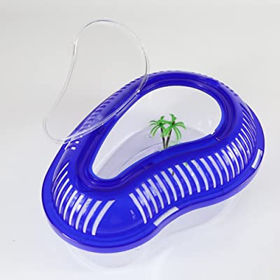 OMEM Portable Reptile House Terrarium Habitat Clear and Breathable