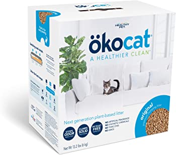 Okocat Original Premium Wood Clumping Cat Litter