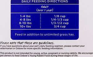 Oxbow Essentials Adult Rabbit Food