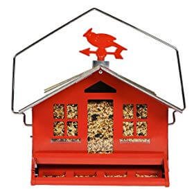 Perky-Pet Squirrel-Be-Gone II Country House Bird Feeder