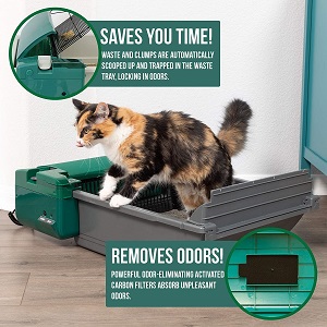 Pet Zone Smart Scoop Automatic Self-Cleaning Cat Litter Box