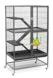 Prevue Pet Products Feisty Ferret Home, Black Hammertone