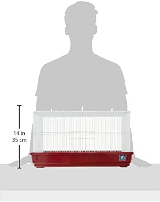 Prevue Hendryx Deluxe Hamster and Gerbil Cage Bordeaux