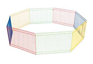 Prevue Pet Products Multi-Color Small Animal Playpen