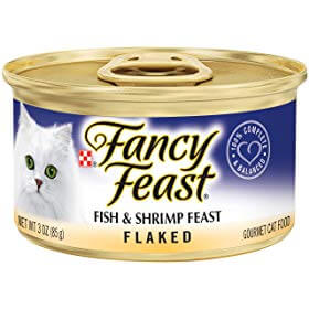 Fancy Feast Flaked Fish & Shrimp Feast Canned Cat Food