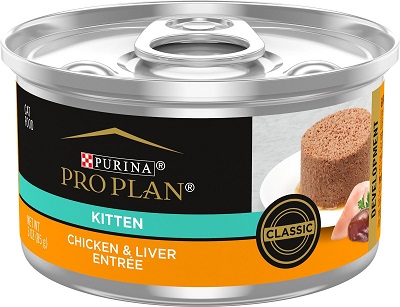 Purina Pro Plan Development Chicken & Liver Entrée Classic Grain Free Wet Cat Food
