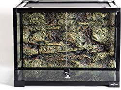 REPTI ZOO 34 Gallon Large Reptile Glass Terrarium Tank