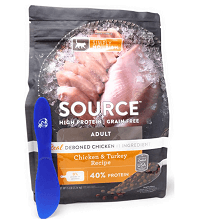 Simply Nourish Source Chicken & Turkey Recipe High-Protein Grain-Free Kitten Dry Cat Food