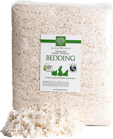 Small Pet Select Premium Unbleached White Paper Small Animal Bedding