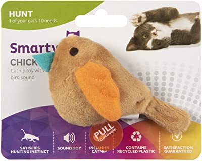 SmartyKat, Chickadee Chirp, Electronic Sound Cat Toy