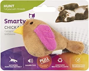 SmartyKat, Chickadee Chirp, Electronic Sound Cat Toy