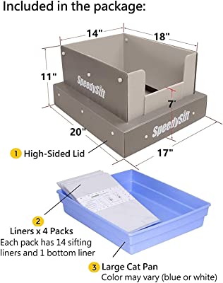 SpeedySift Cat Litter Box