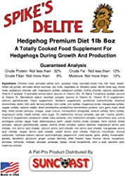 Suncoast Sugar Gliders Spike's Delite Hedgehog Premium Diet Food