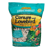 Sweet Harvest Conure and Lovebird Bird Food
