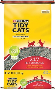 Tidy Cats 24/7 Performance Scented Non-Clumping Clay Cat Litter