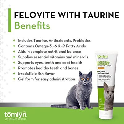 Tomlyn Felovite II Nutritional Gel Cat & Kitten Supplement