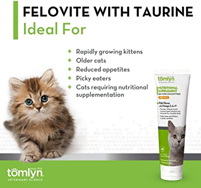 Tomlyn Felovite II Nutritional Gel Cat & Kitten Supplement