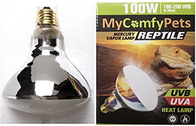 UVB Light and UVA 2-in-1 Light Bulb 100W