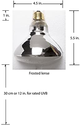 UVB Light and UVA 2-in-1 Light Bulb 100W