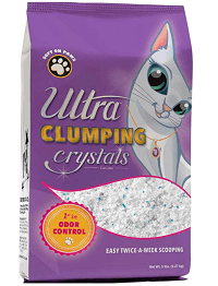 Ultra Unscented Clumping Crystal Cat Litter