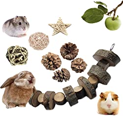 VCZONE Rabbit Chew Toys, Pet Bunny Tooth Chew Toys